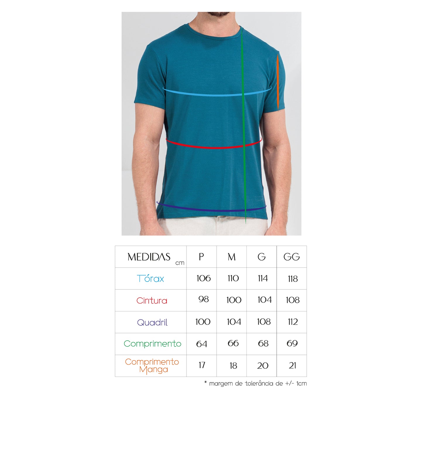 CAMISETA BÁSICA MODAL 2