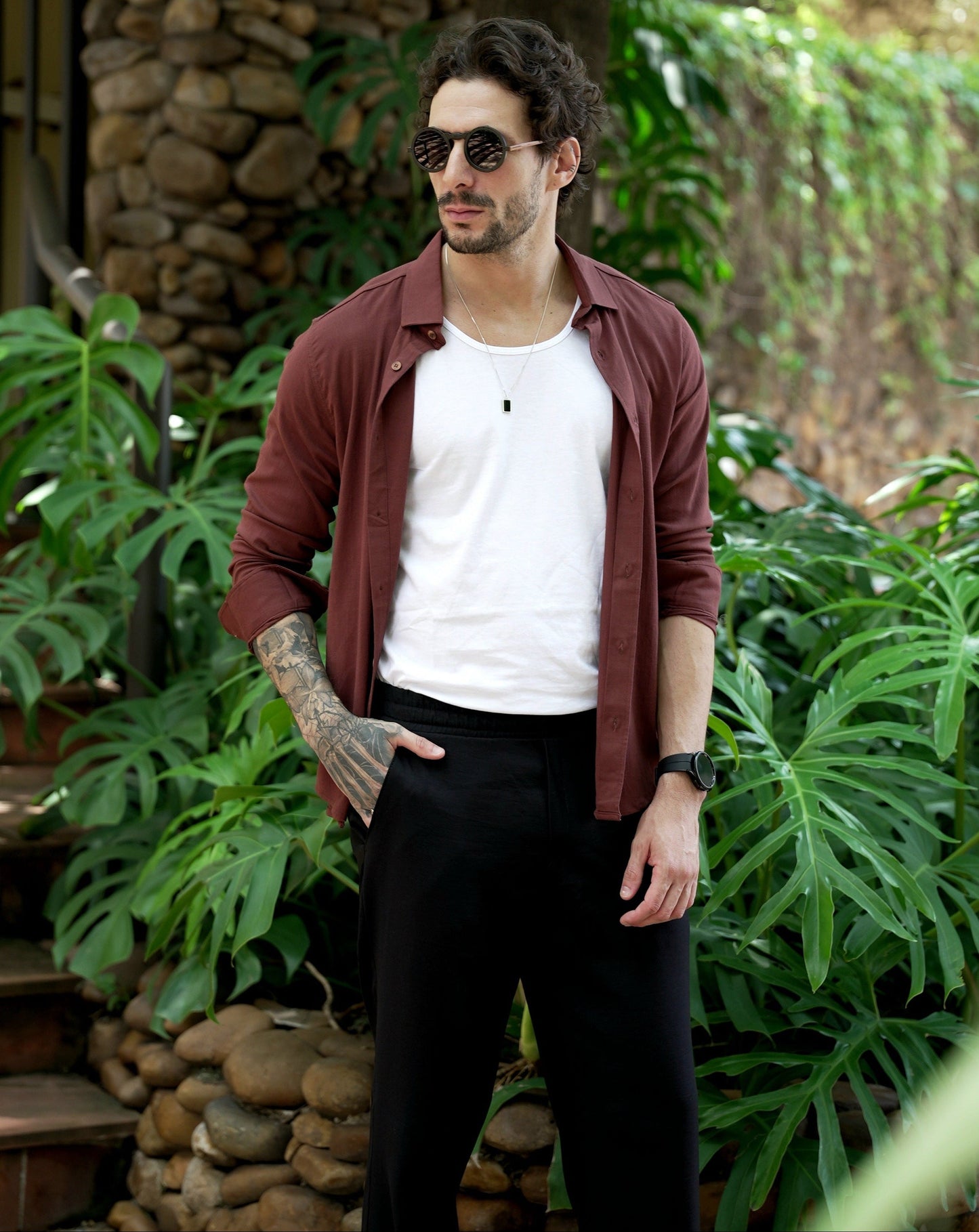 CAMISA SLUB