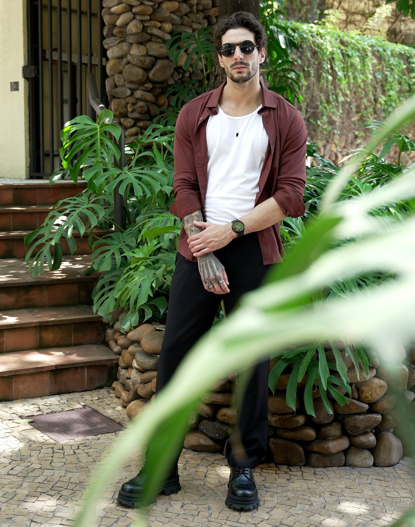 CAMISA SLUB