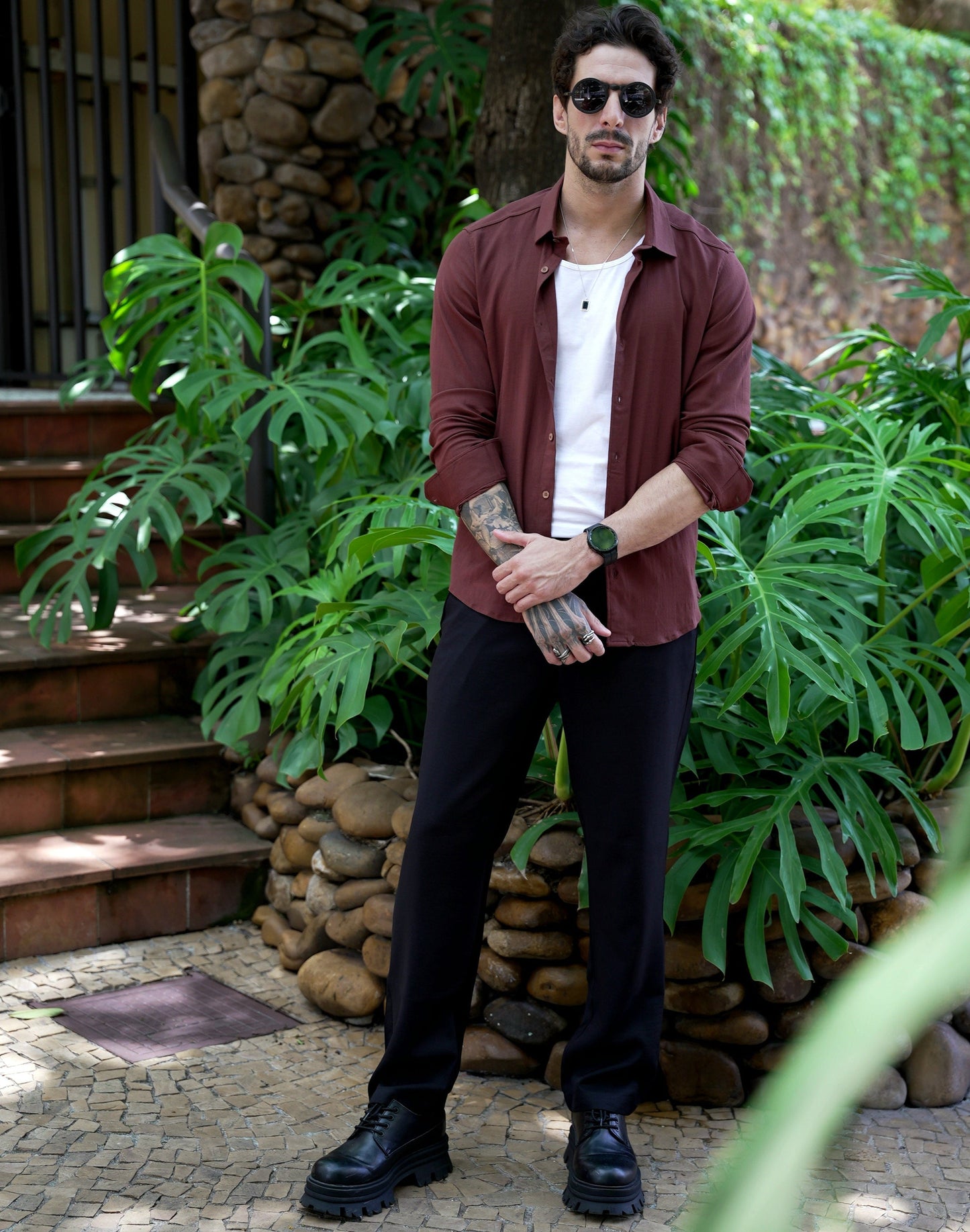CAMISA SLUB