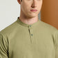 CAMISETA HENLEY SLIM