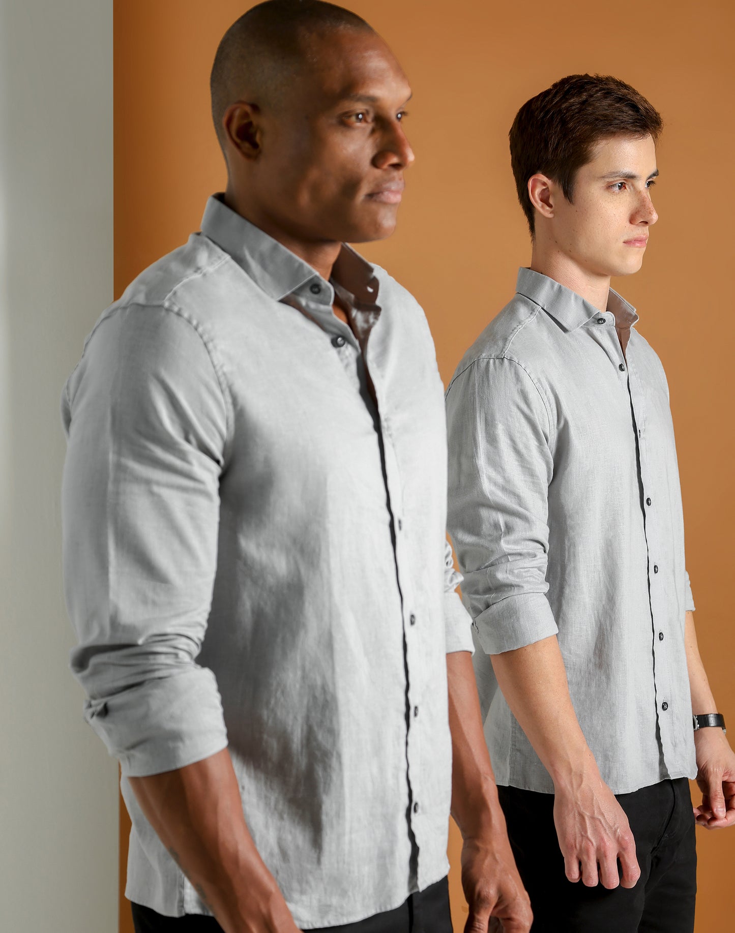 CAMISA CAMBRAIA DE LINHO SLIM