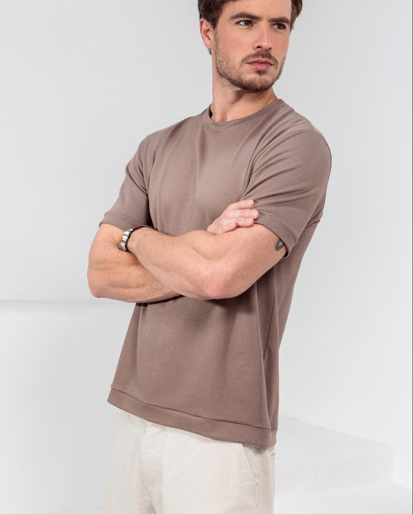 CAMISETA CANELADO HORINZONTAL