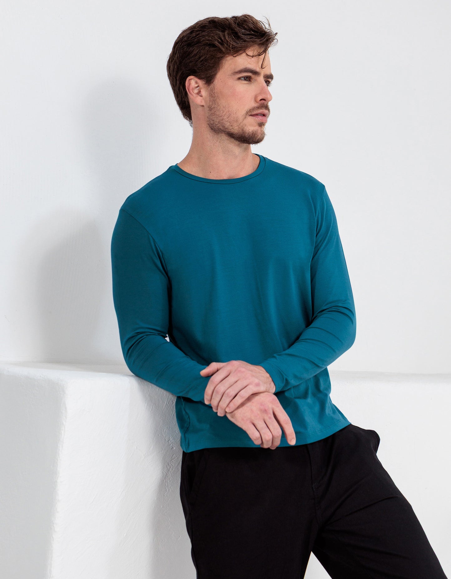 CAMISETA MANGA LONGA BÁSICA MODAL 2