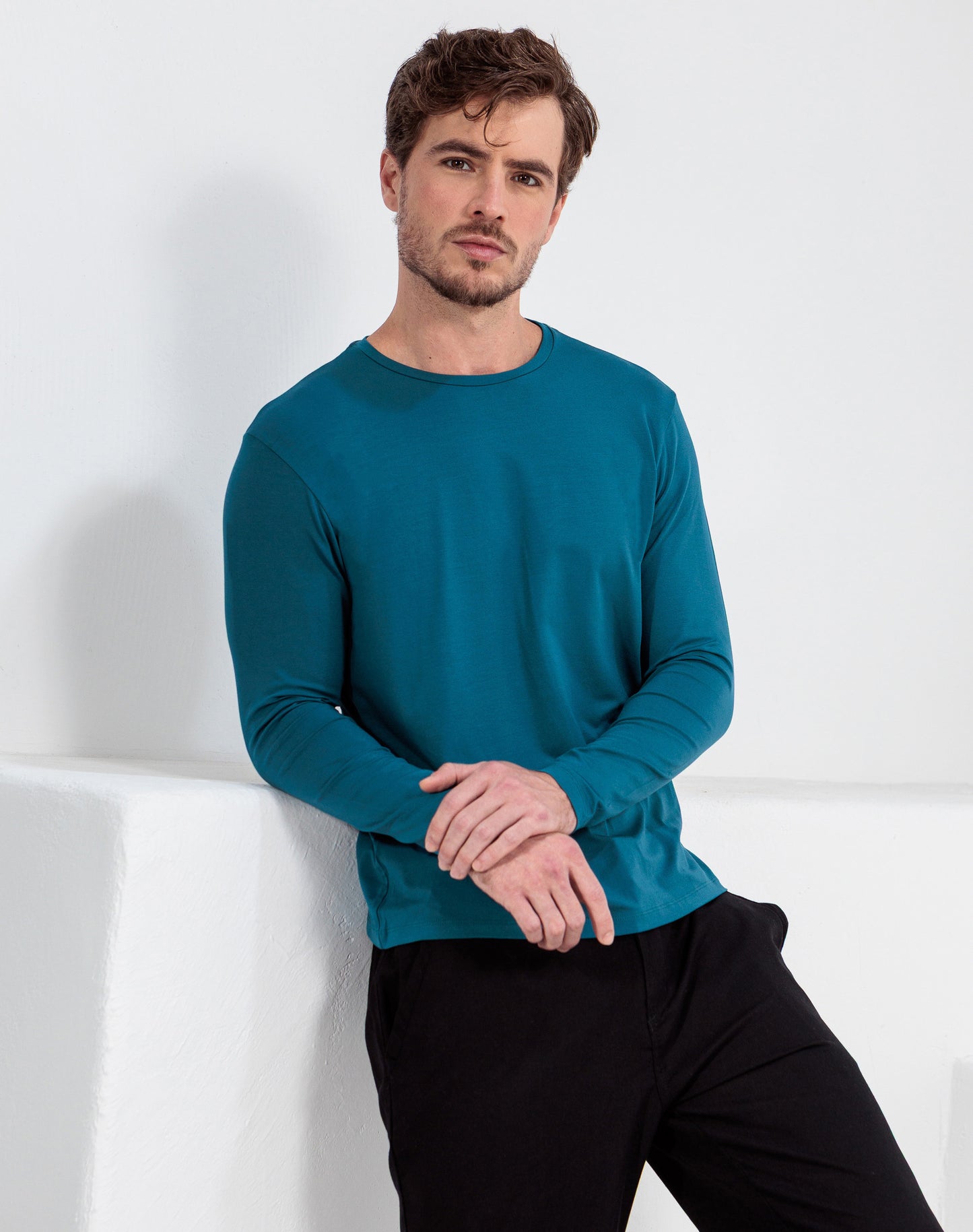 CAMISETA MANGA LONGA BÁSICA MODAL 2