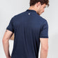 CAMISETA HENLEY SLIM MARINHO