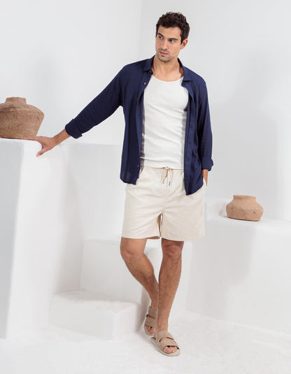 SHORTS VISCOLINHO LAPELA