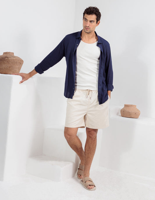 SHORTS VISCOLINHO LAPELA