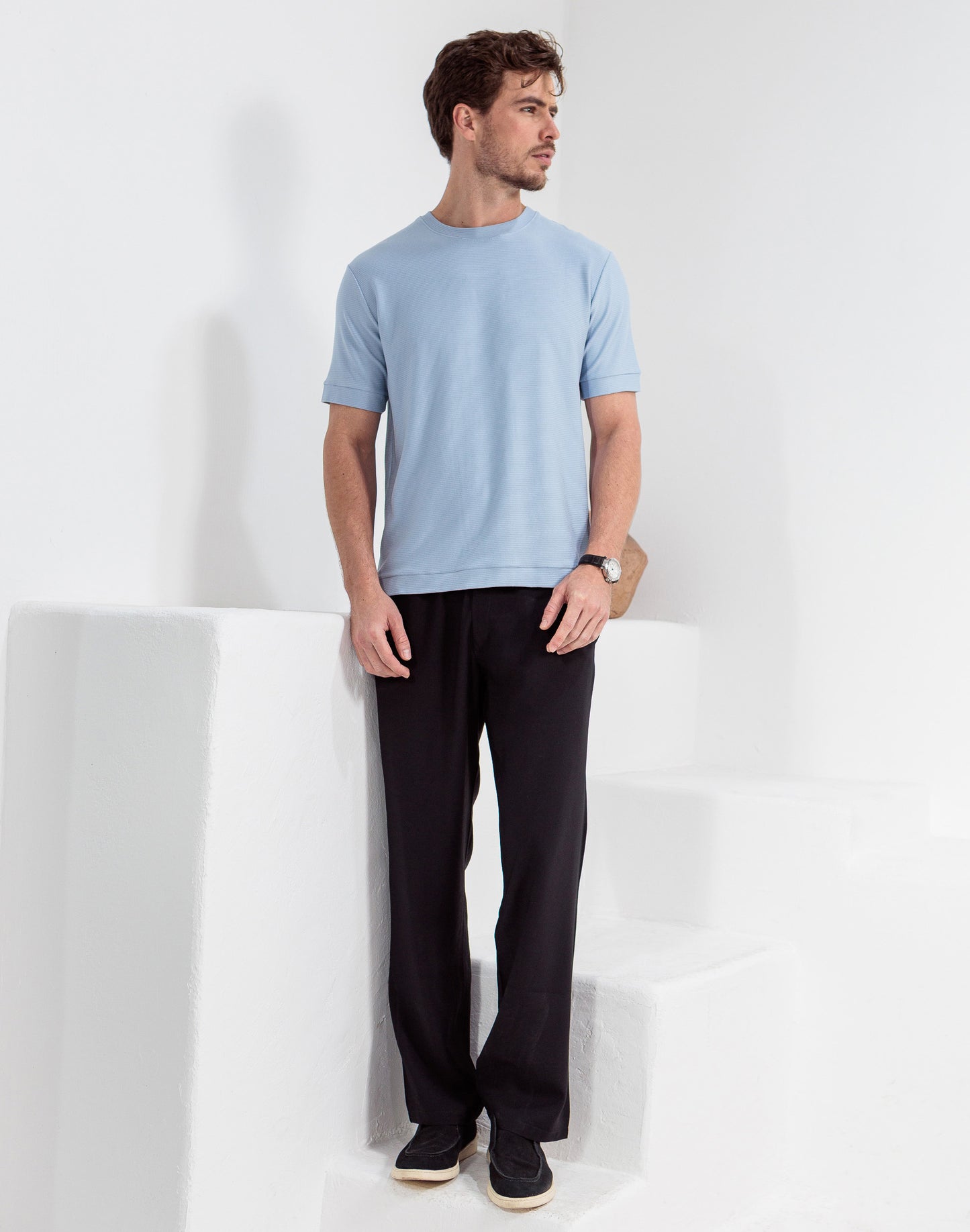 CAMISETA CANELADO HORINZONTAL