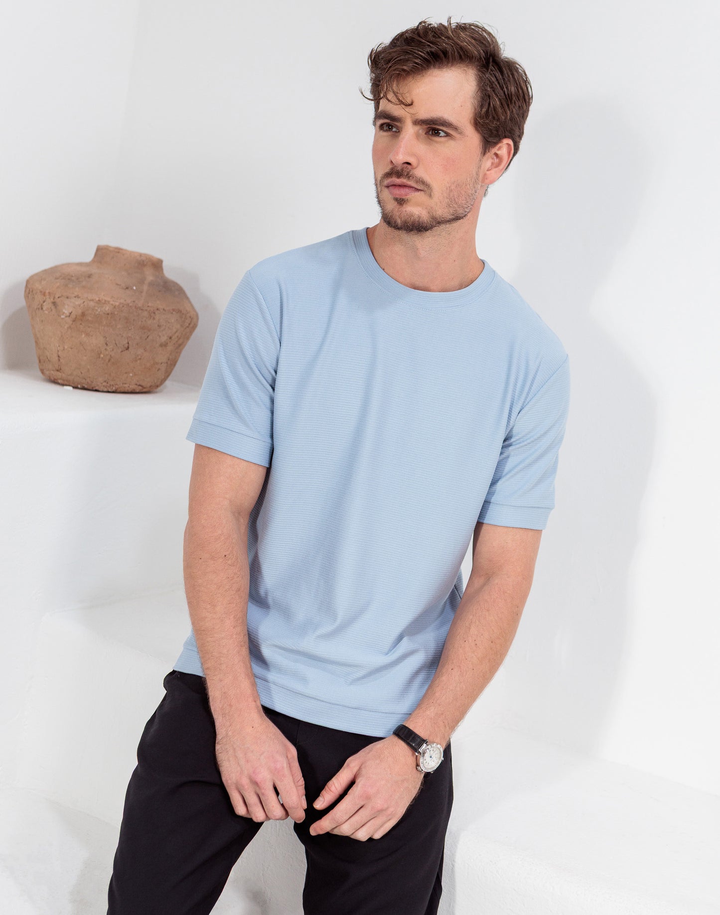 CAMISETA CANELADO HORINZONTAL