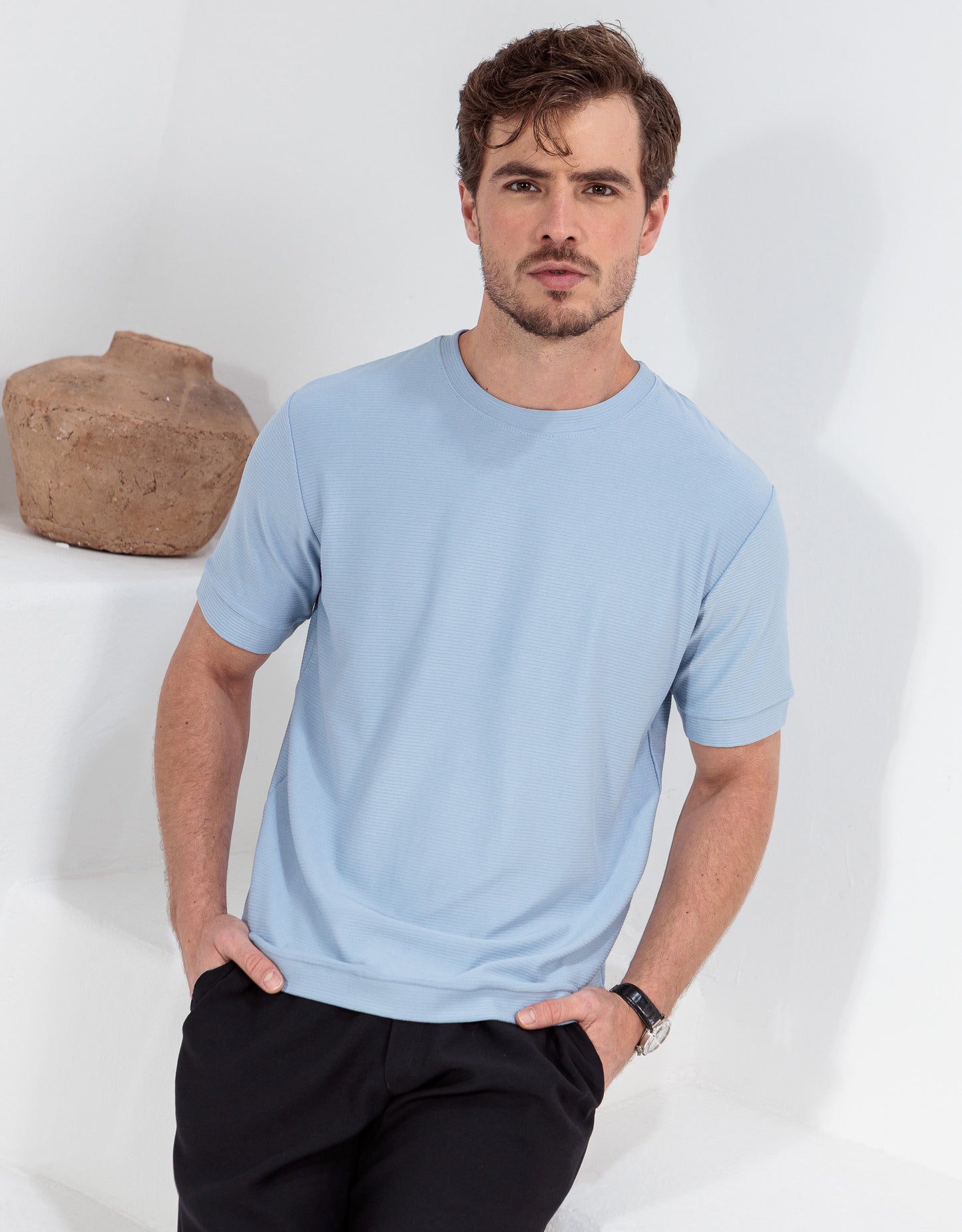 CAMISETA CANELADO HORINZONTAL