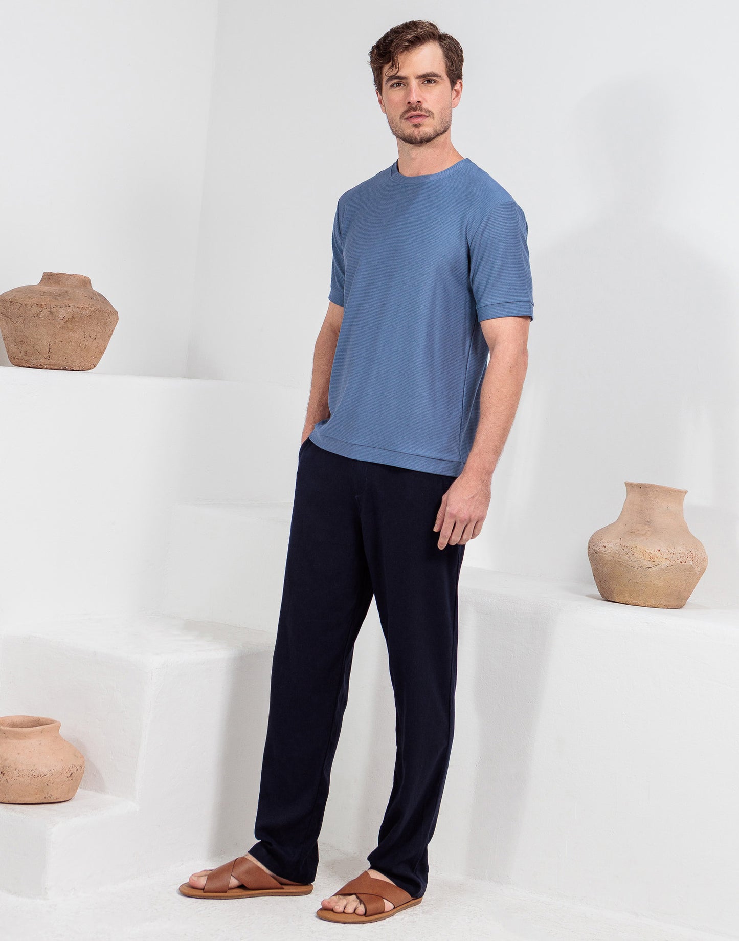 CAMISETA CANELADO HORINZONTAL