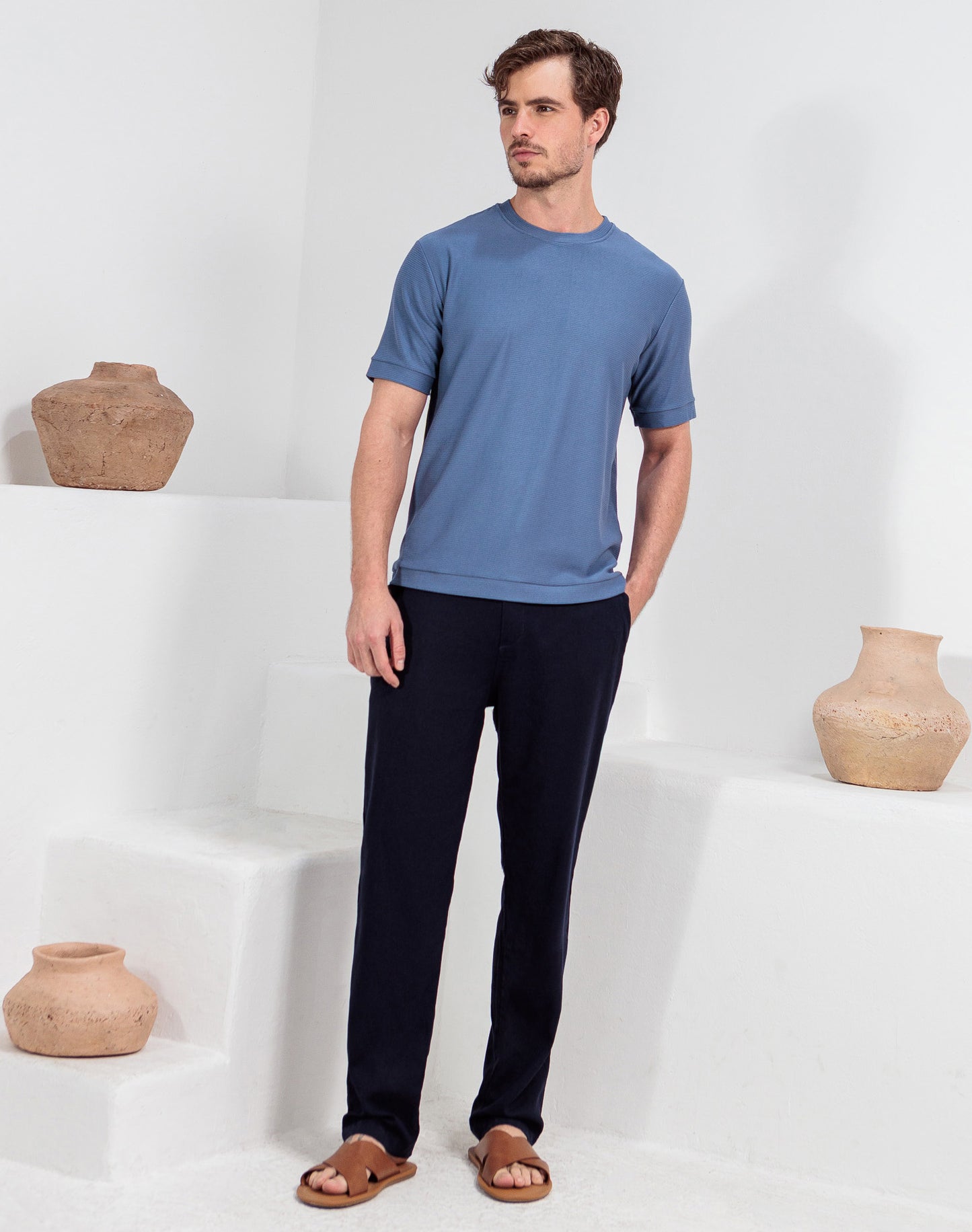 CAMISETA CANELADO HORINZONTAL