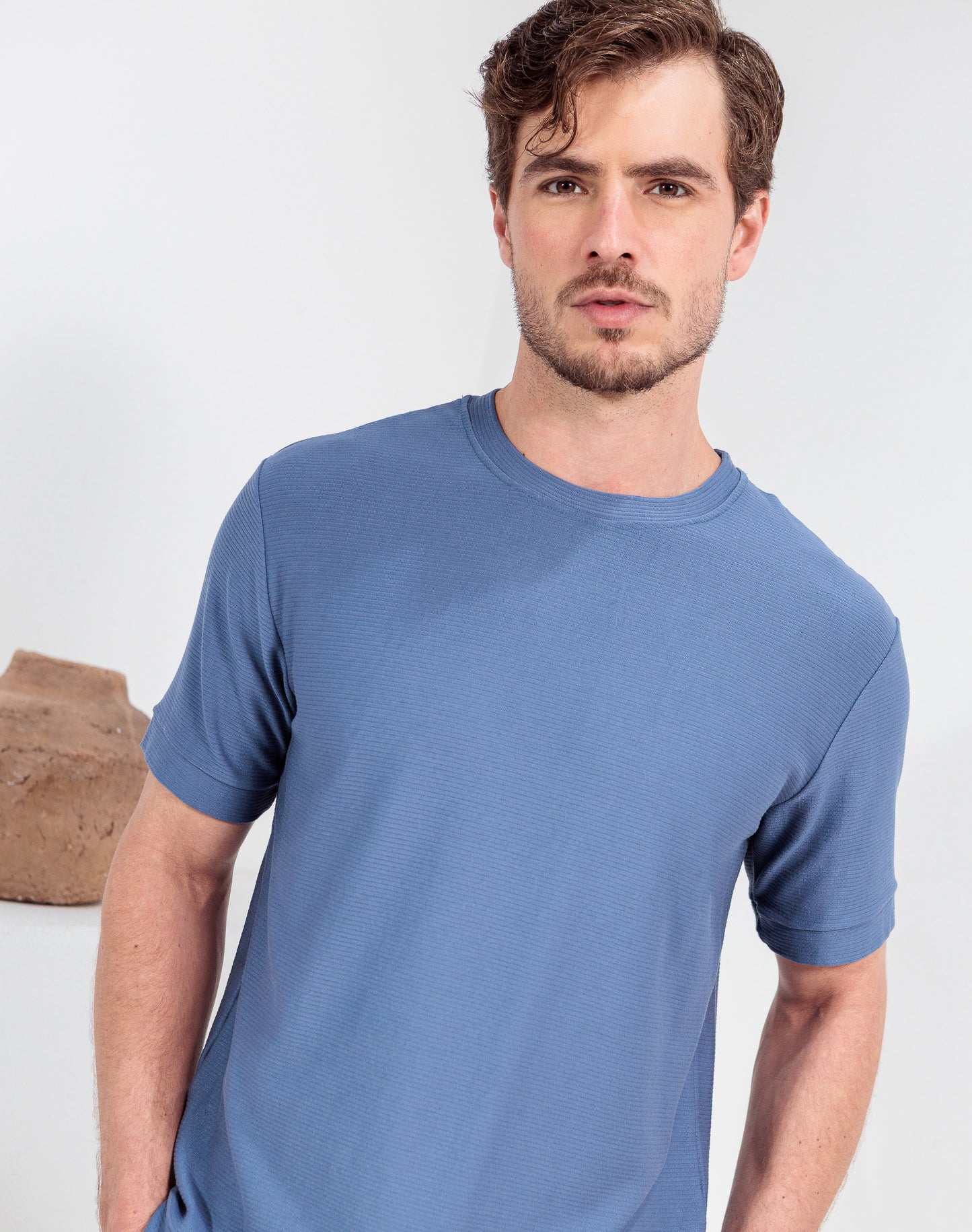 CAMISETA CANELADO HORINZONTAL