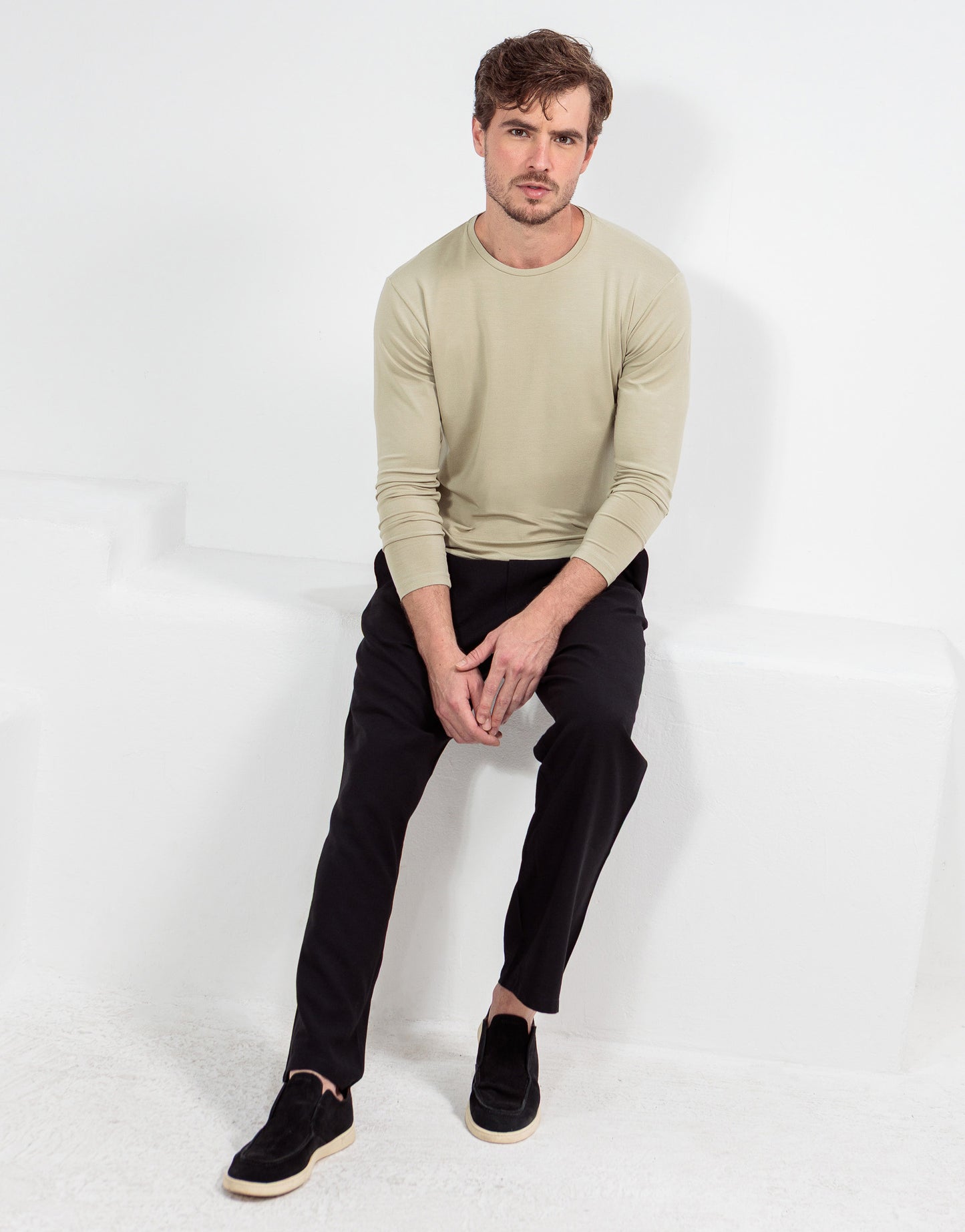 CAMISETA MANGA LONGA BÁSICA MODAL 2