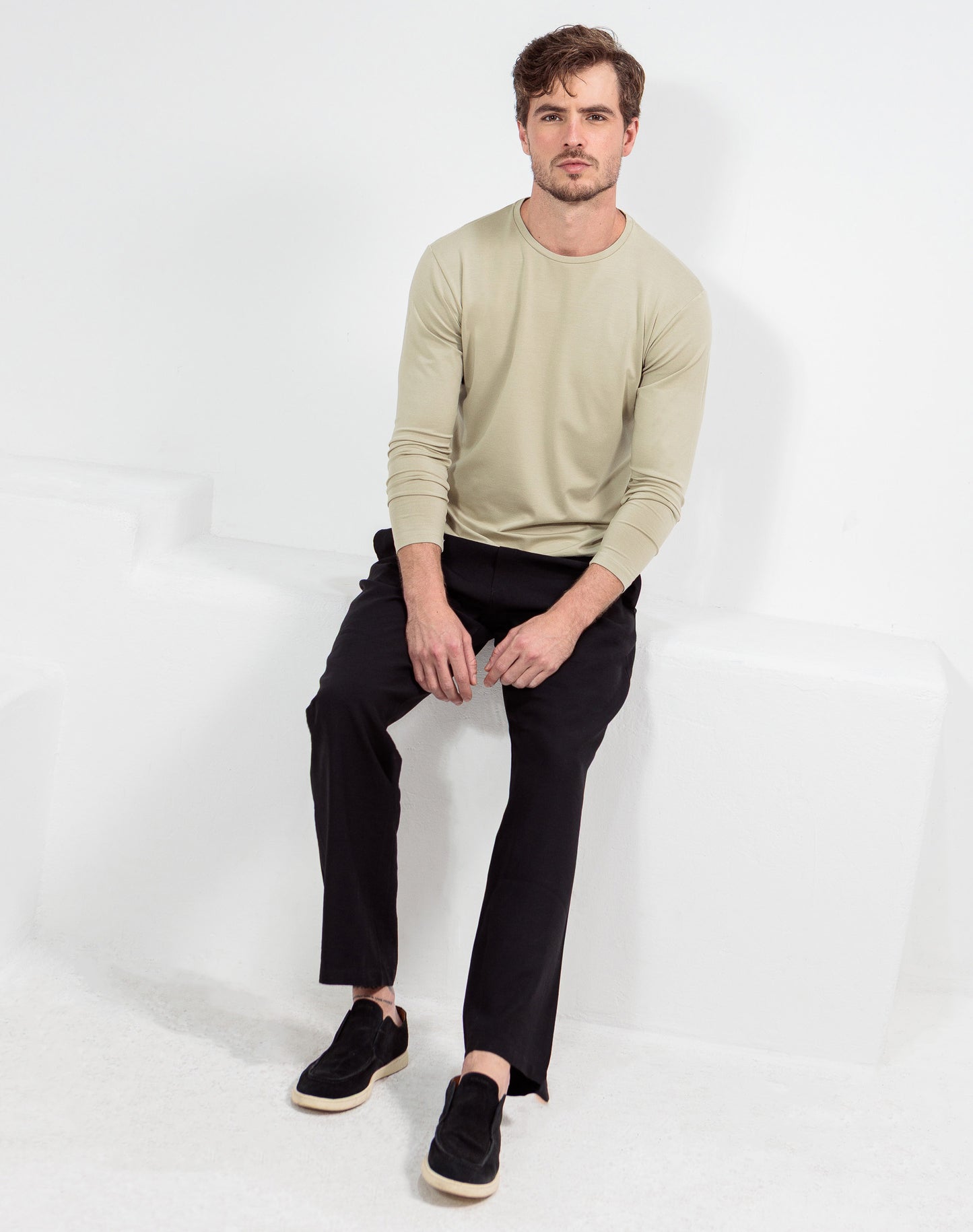 CAMISETA MANGA LONGA BÁSICA MODAL 2